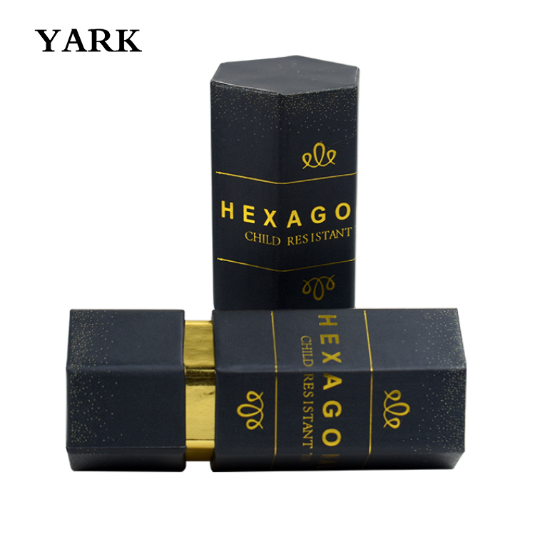 Weed Vape Hexagon Tube 包装