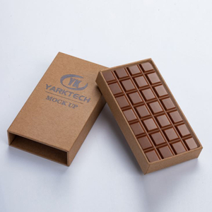 チョコレートバー包装紙箱